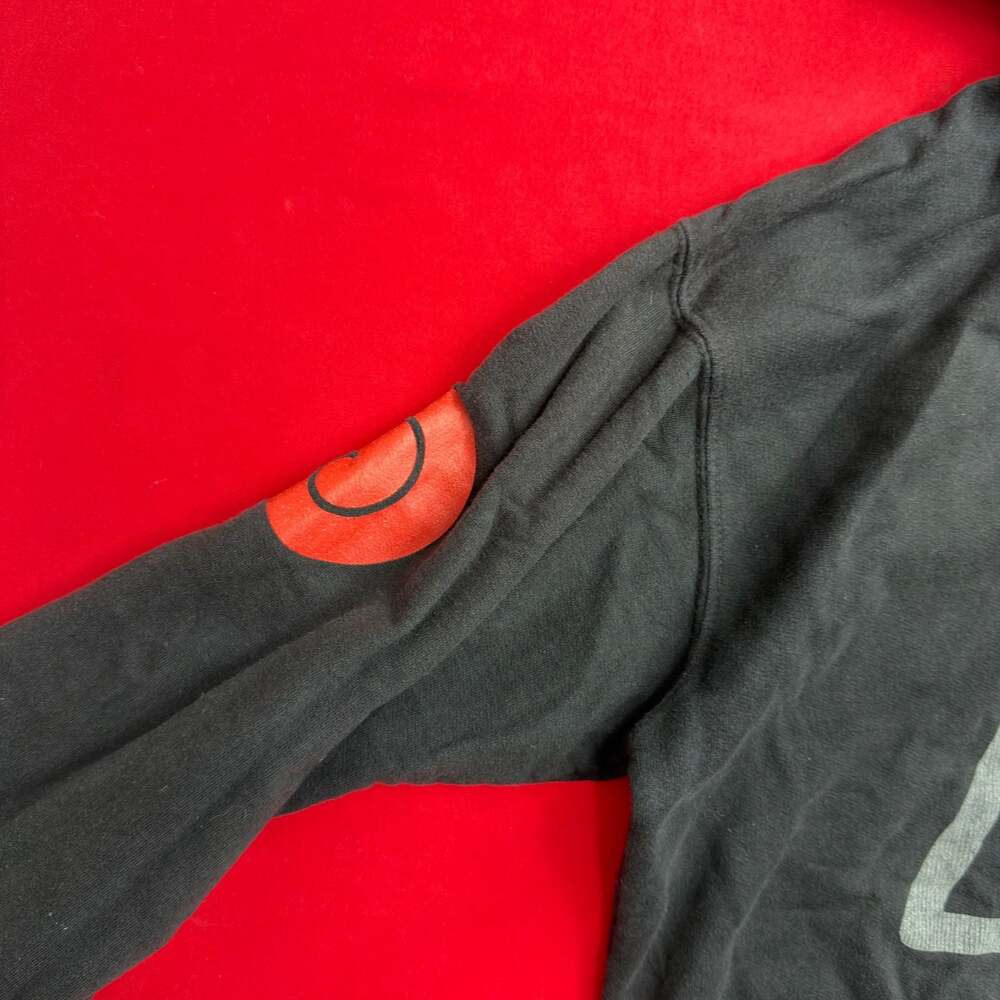 Vintage 2002 Shonen Jump’s Naruto Kakashi Graphic Zip Up Black Hoodie Size Mediu - Picture 5 of 8